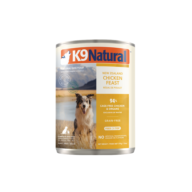 K9 Canned Chicken Feast