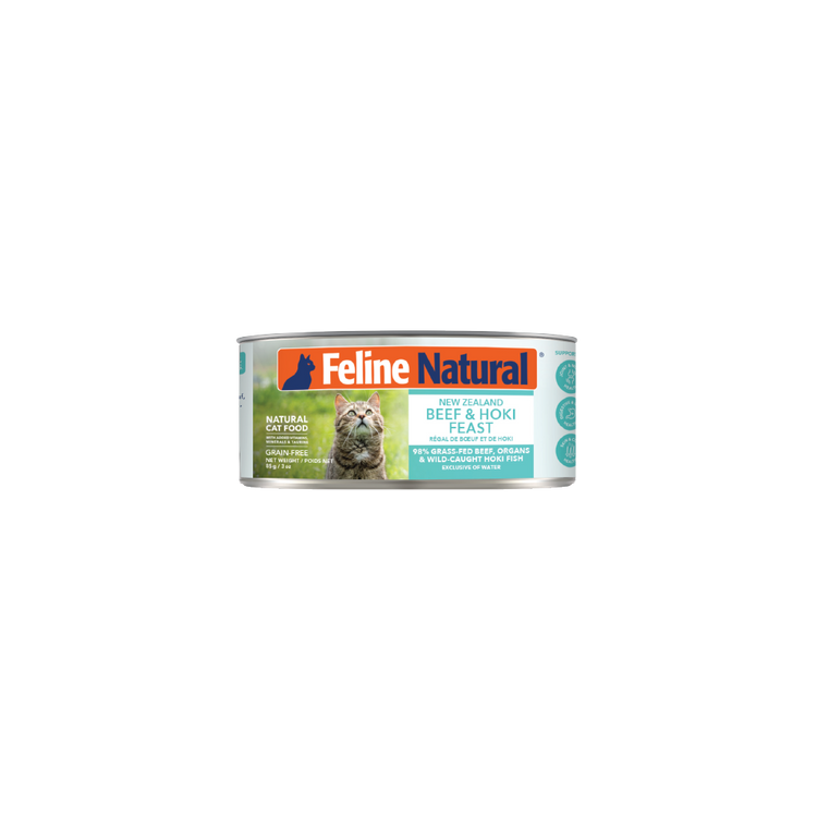 Feline Nat Canned Beef & Hoki Feast
