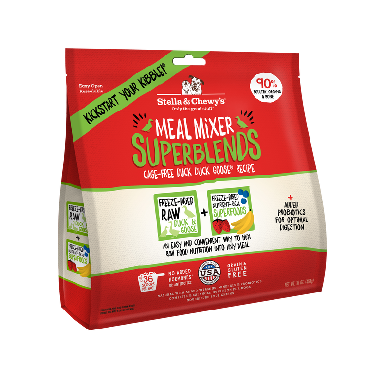 S&C Freeze Dried Meal Mixers Superblends Duck