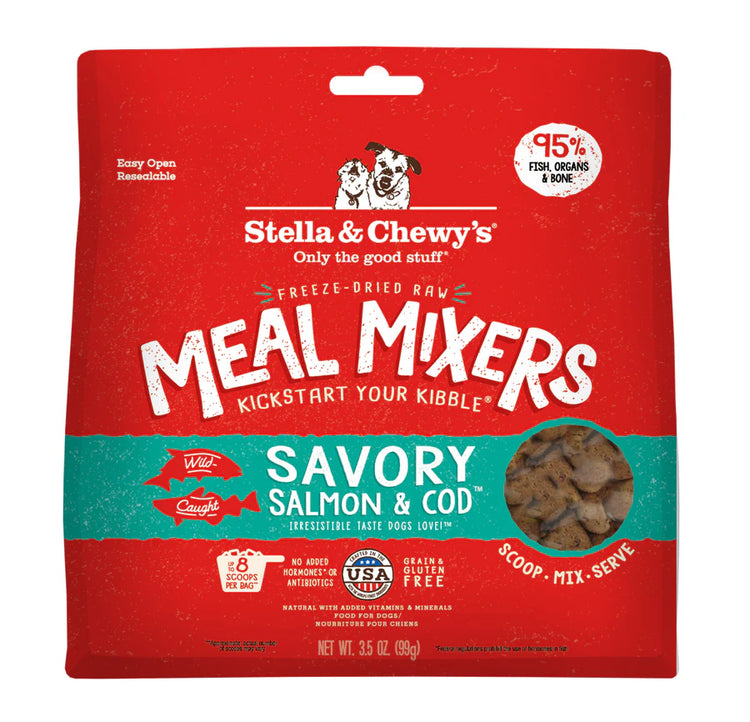 S&C Freeze Dried Meal Mixers Salmon Cod