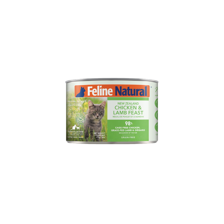 Feline Nat Canned Chicken & Lamb Feast