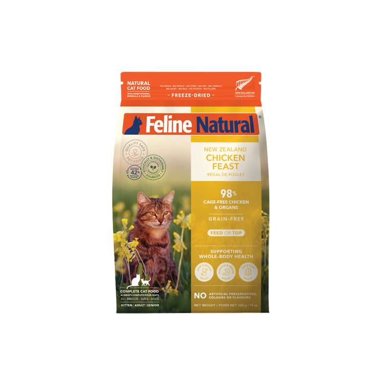 Feline Nat Freeze Dried Chicken Feast 11oz