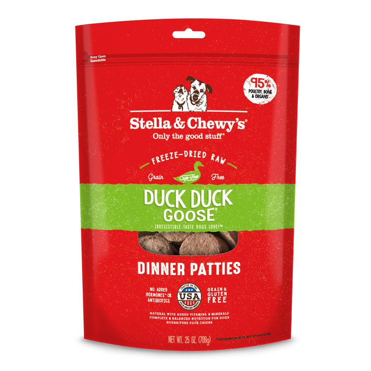 S&C Freeze Dried Dinner Patties Duck