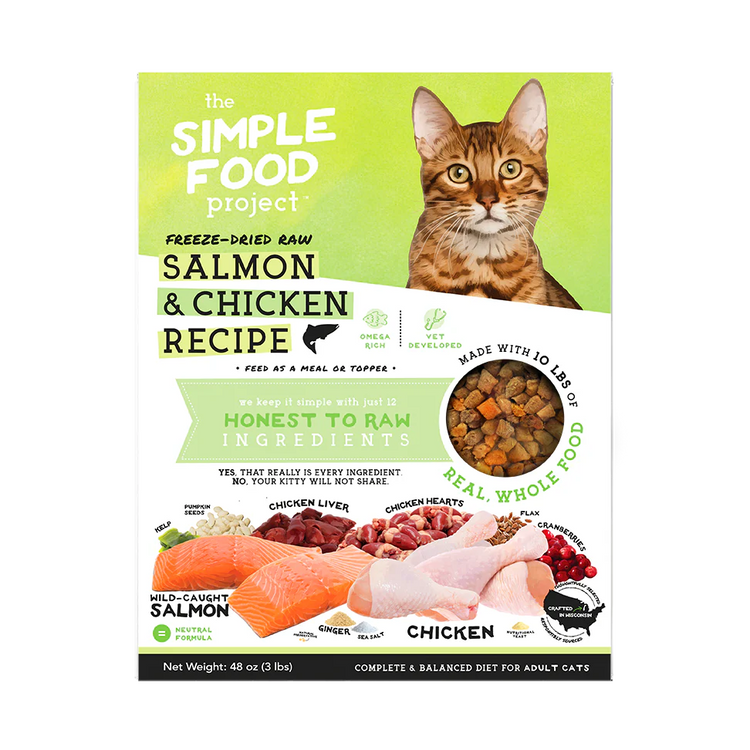 SFP Cat Chicken & Salmon Recipe