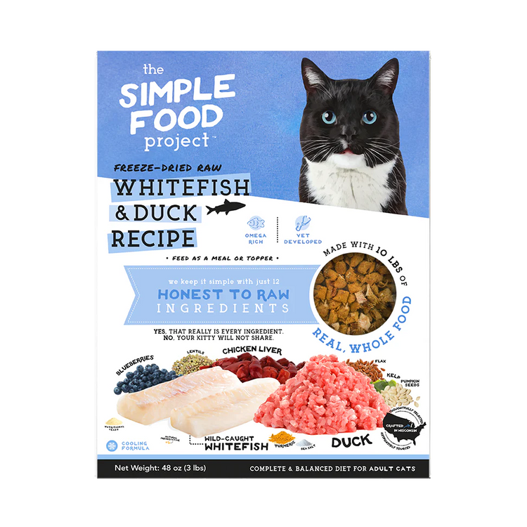 SFP Cat Duck & Whitefish Recipe