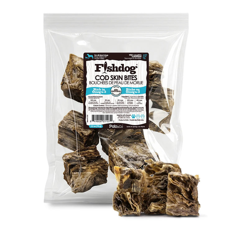 PC FishDog Cod Skin Bites Cubes