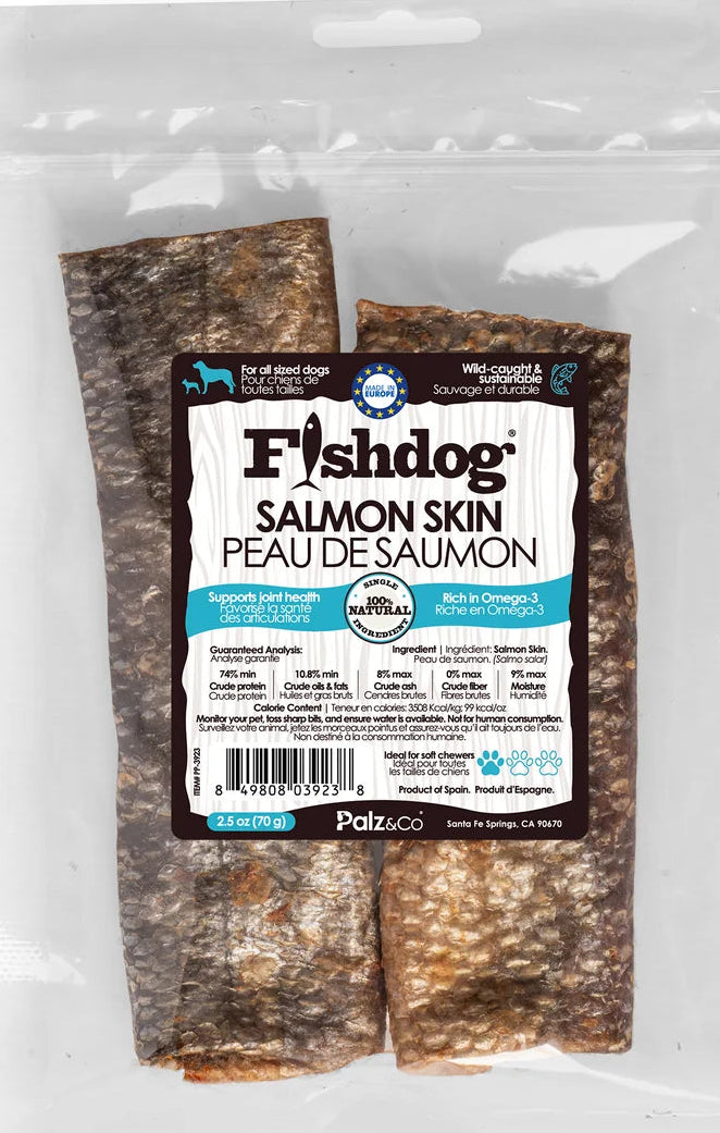 PC FishDog Salmon Skin