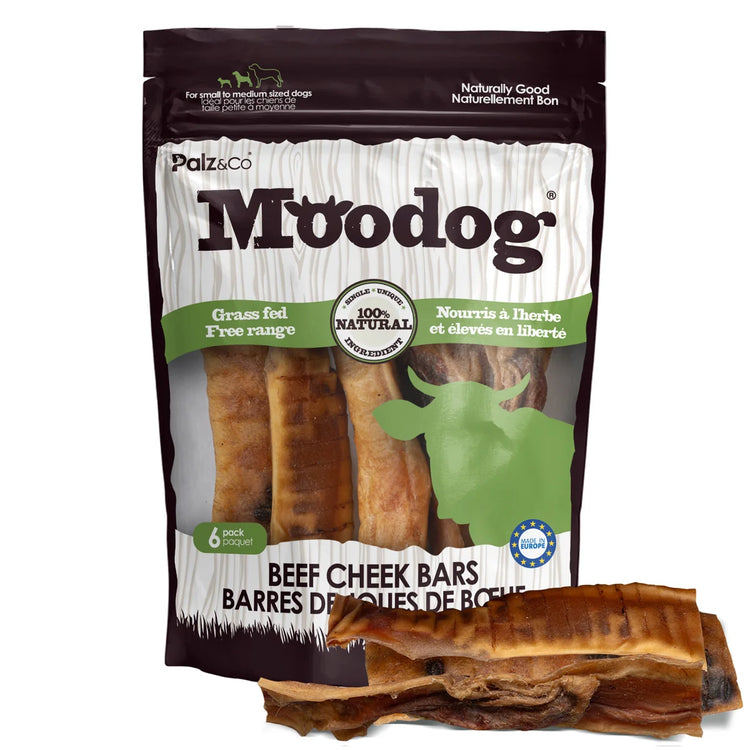 PC MooDog Beef Cheek Strips Bars