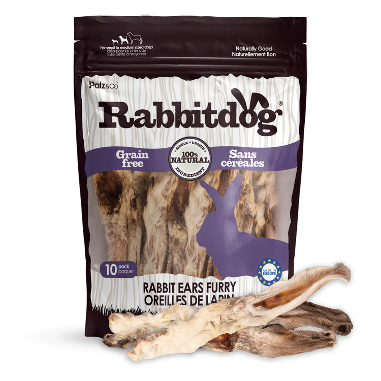 PC RabbitDog Rabbit Ears w/ Fur
