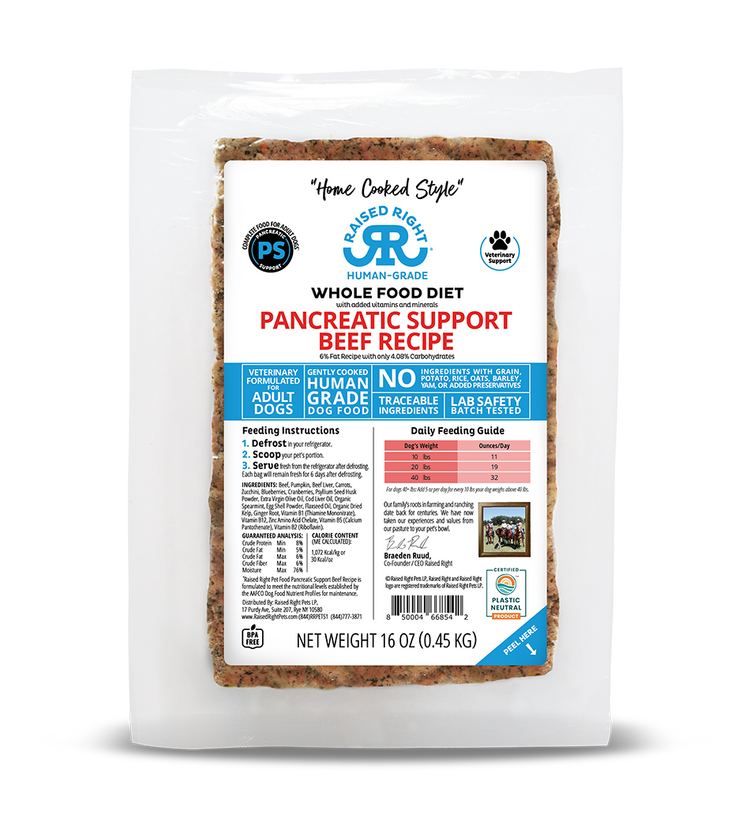 RR Pancreatic Support Adult Beef