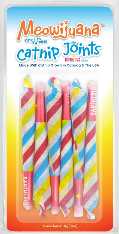 MEOW Catnip Birthjays Party Size