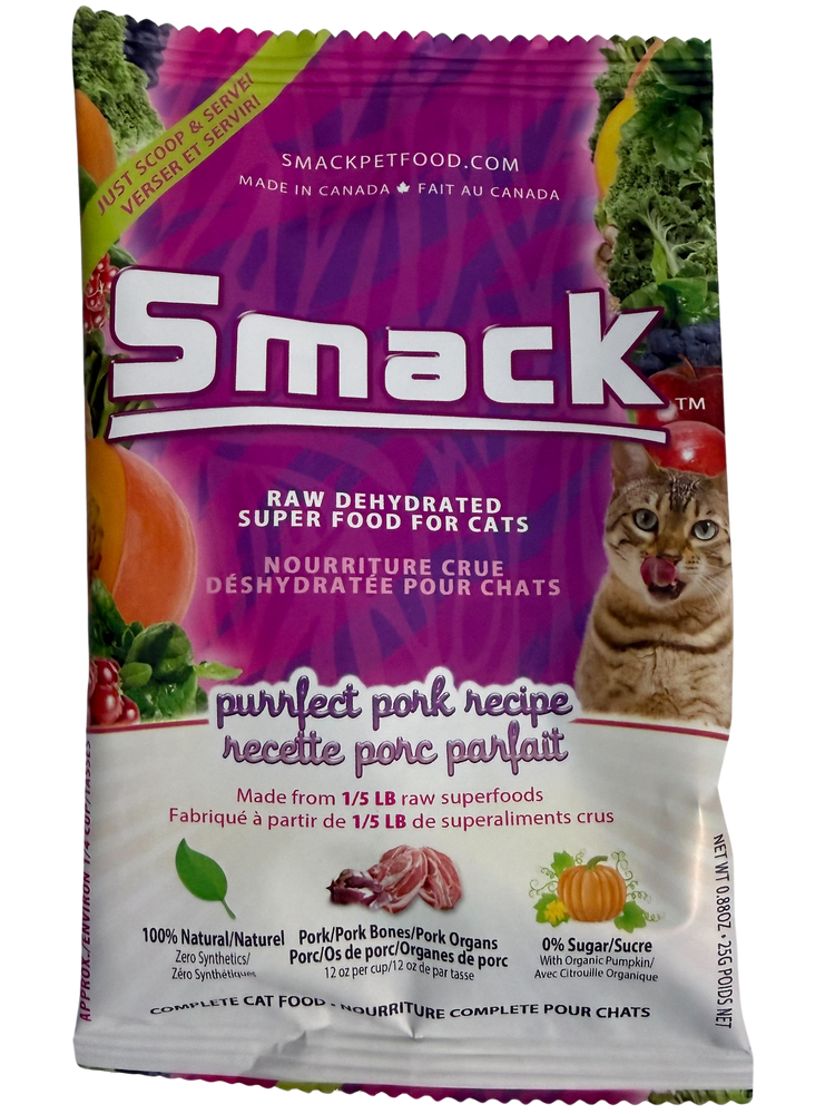 Smack Purrfect Pork Recipe for Cats (Sample)