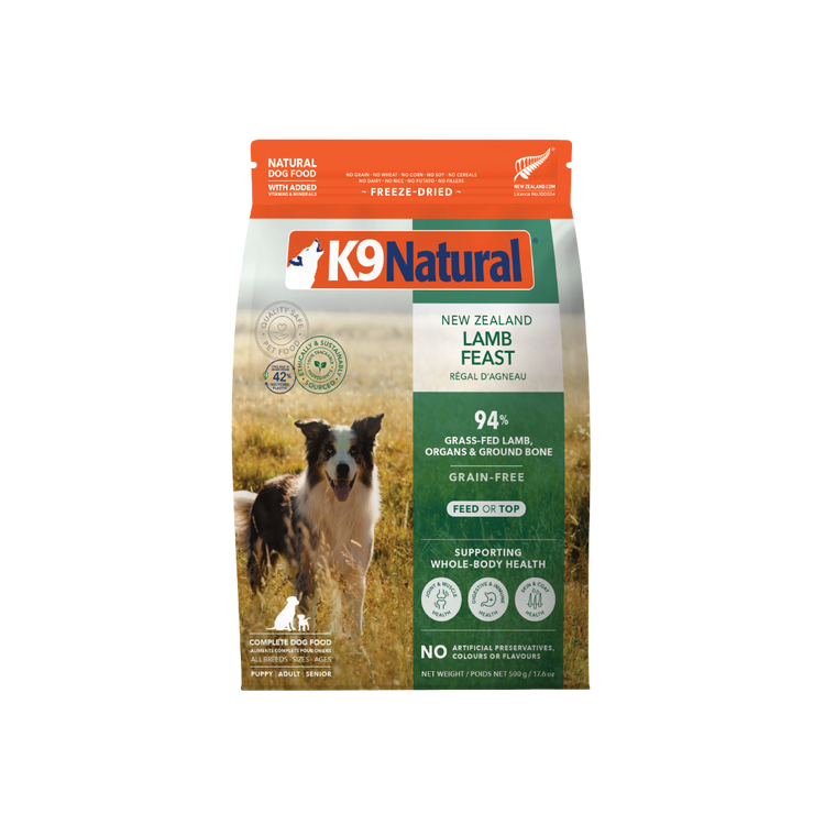K9 Freeze Dried Lamb Feast