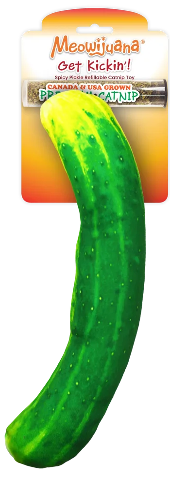 MEOW Toy Get Kickin Dill Pickle
