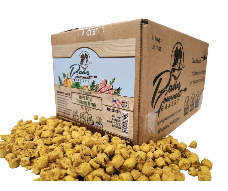 PGB Healthy Grains Liver Crisp Training Treats