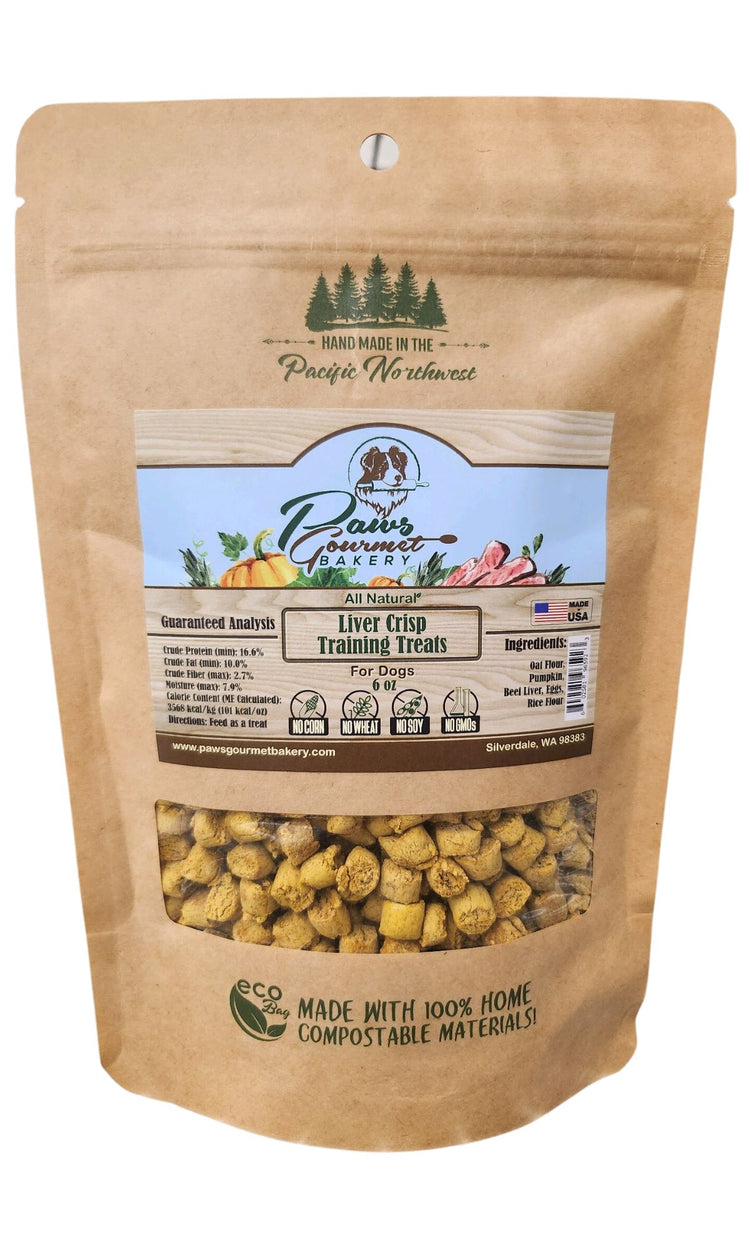 PGB Healthy Grains Liver Crisp Training Treats