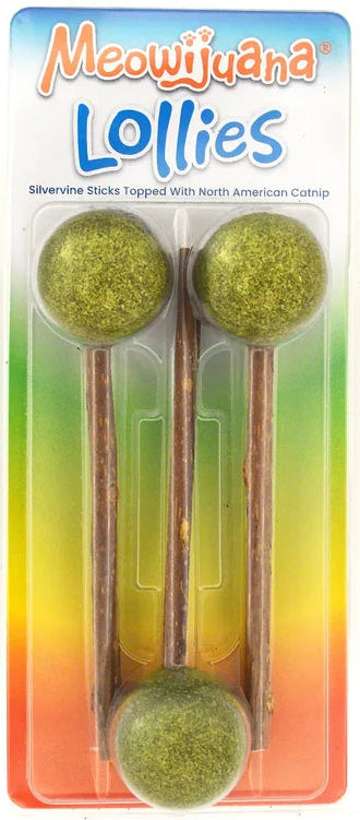 MEOW Catnip & Silvervine Lollies