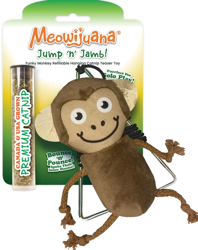 MEOW Toy Jumb n Jamb Monkey