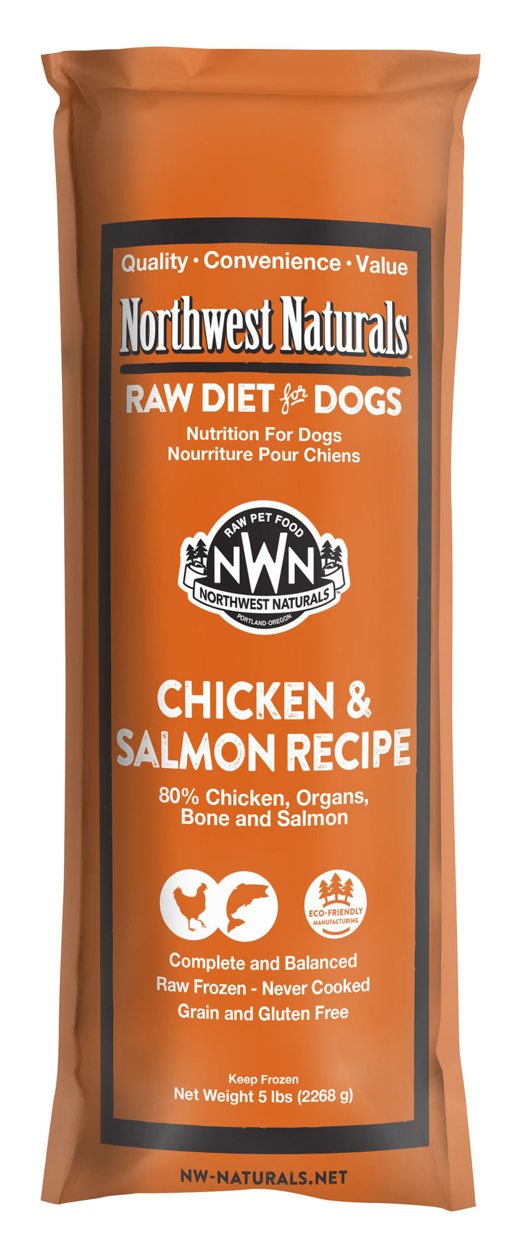 NWN Frozen Chicken & Salmon Recipe