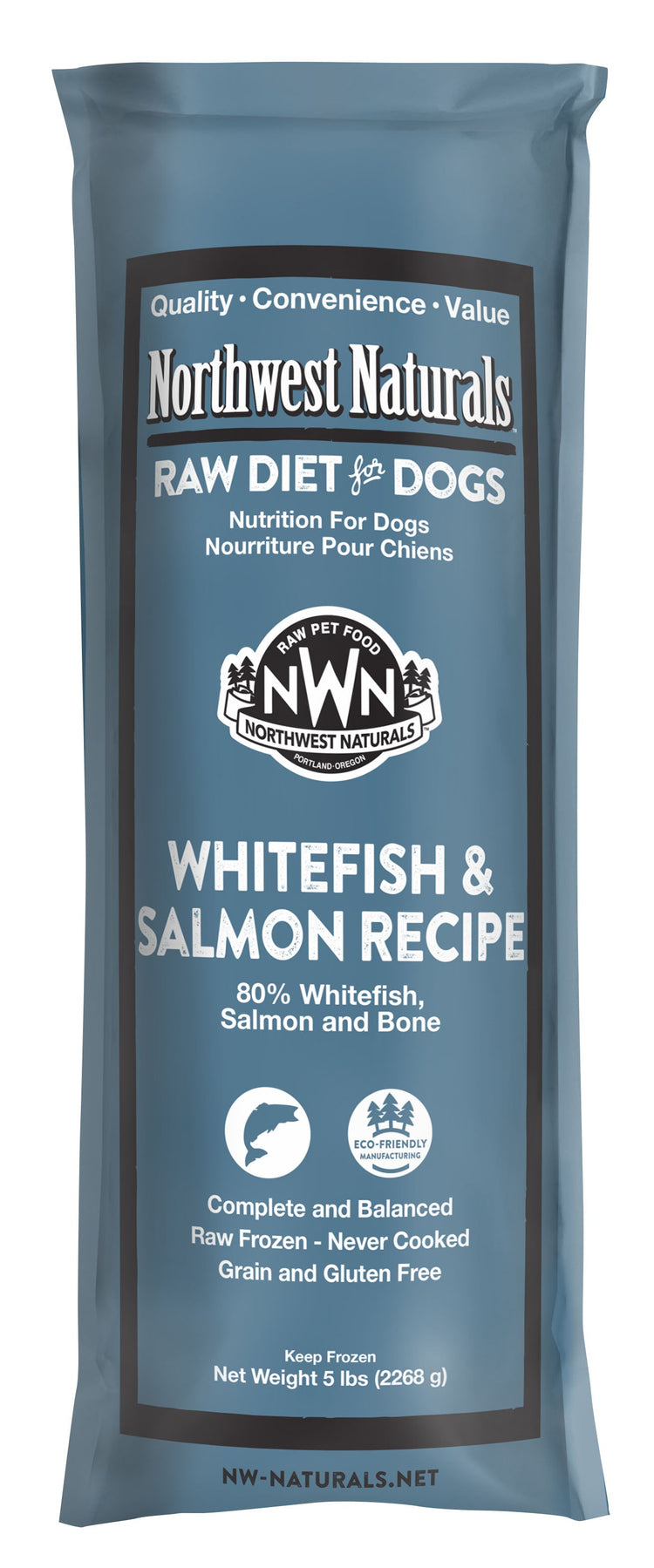 NWN Frozen Whitefish & Salmon Recipe