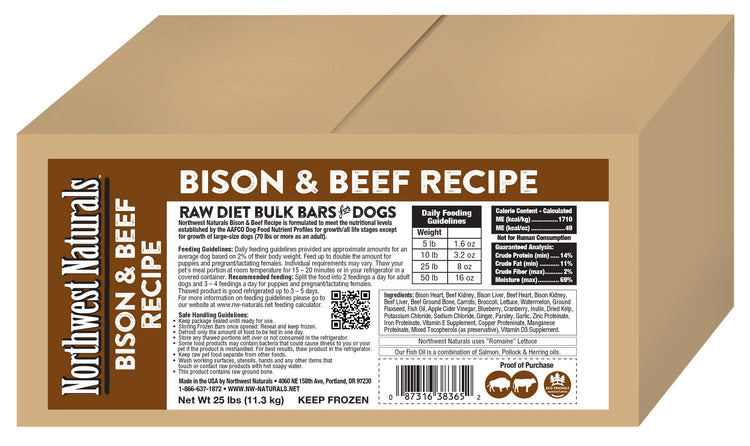 NWN Frozen Beef & Bison Recipe