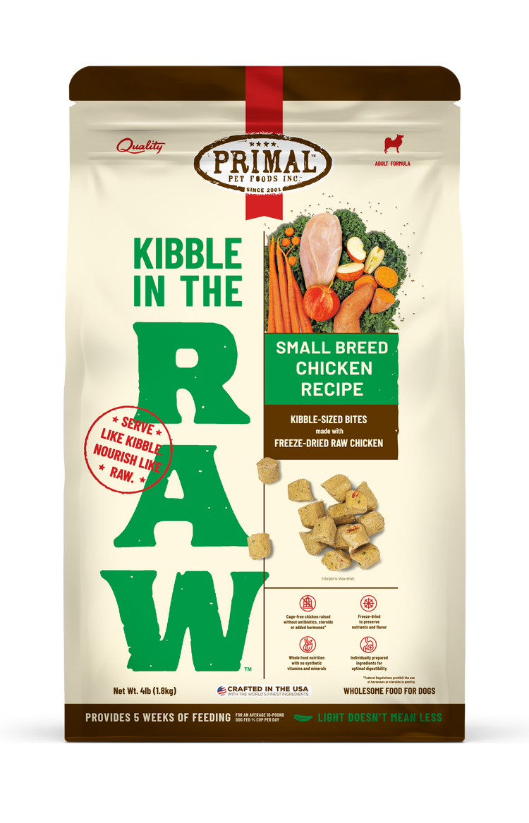 PRIMAL Freeze Dried Kibble in the Raw Small Breed