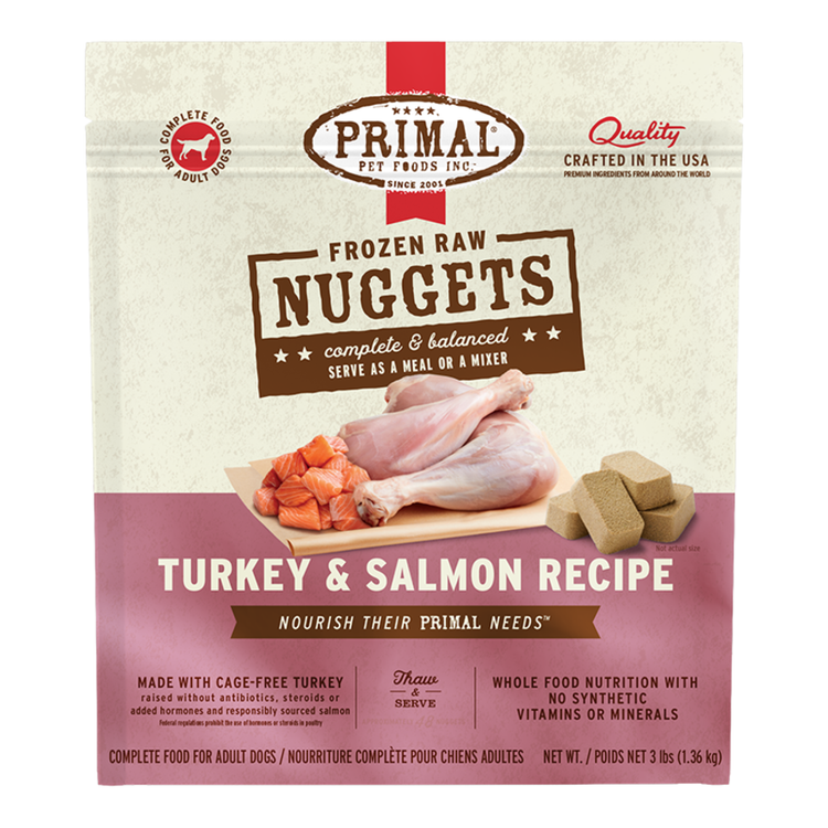 PRIMAL Frozen Turkey & Salmon Recipe