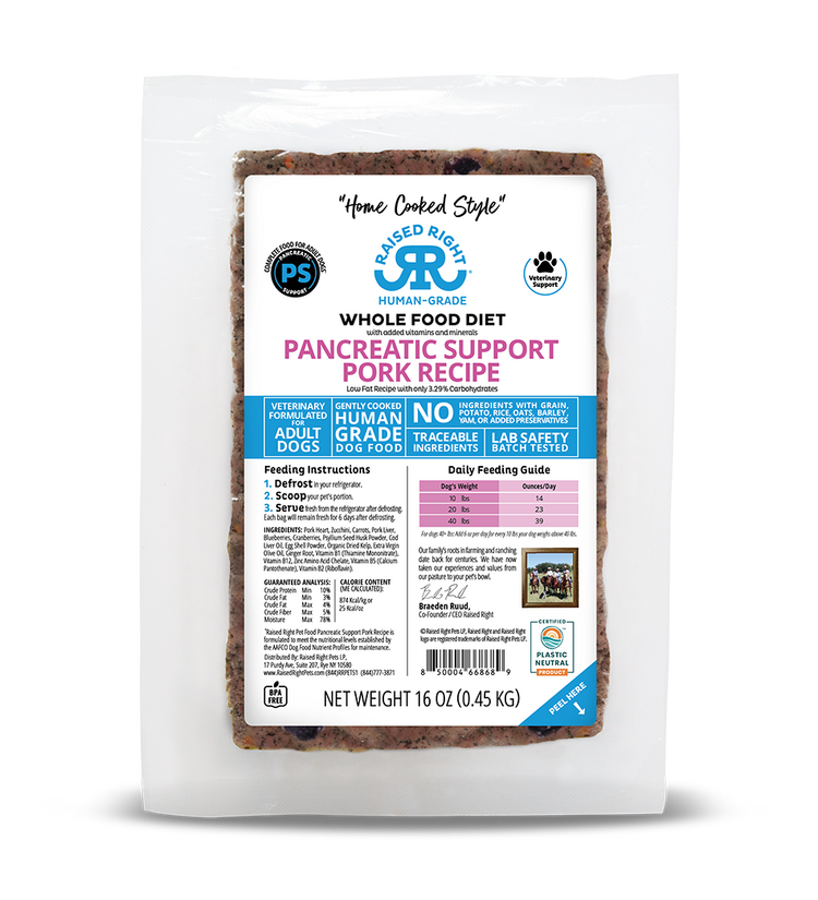 RR Pancreatic Support Adult Pork