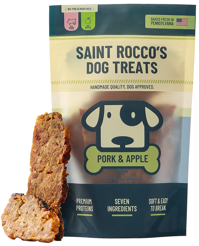 ROCCOS Pork & Apple Treats