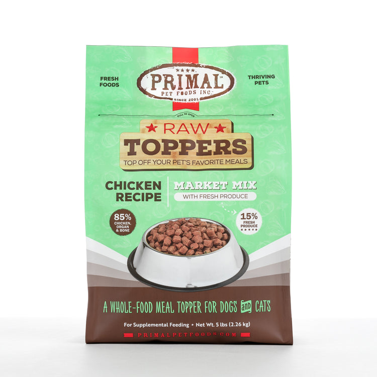 PRIMAL Frozen Market Mix Topper 5lb