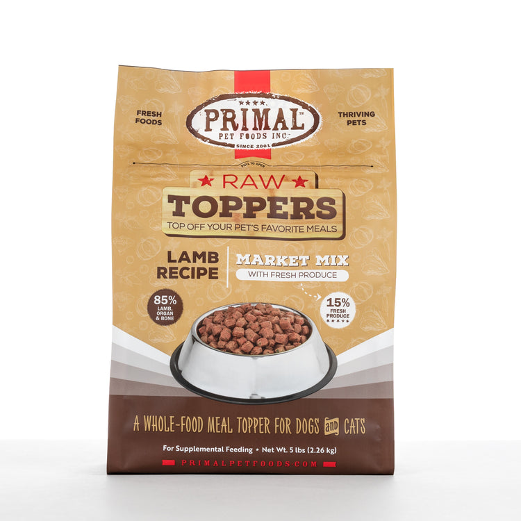 PRIMAL Frozen Market Mix Topper 5lb