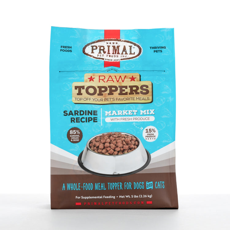 PRIMAL Frozen Market Mix Topper 5lb