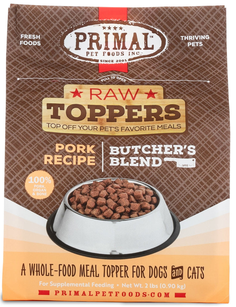 PRIMAL Frozen Butcher's Blend Topper 2lb