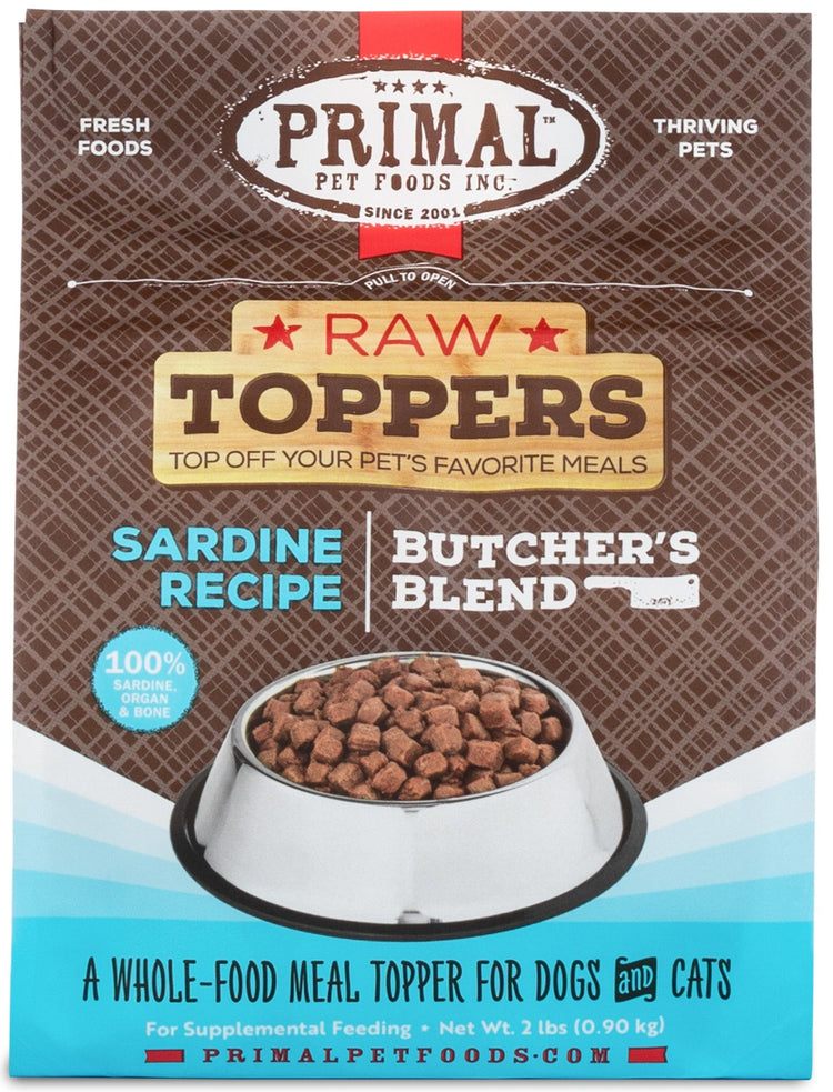 PRIMAL Frozen Butcher's Blend Topper 2lb
