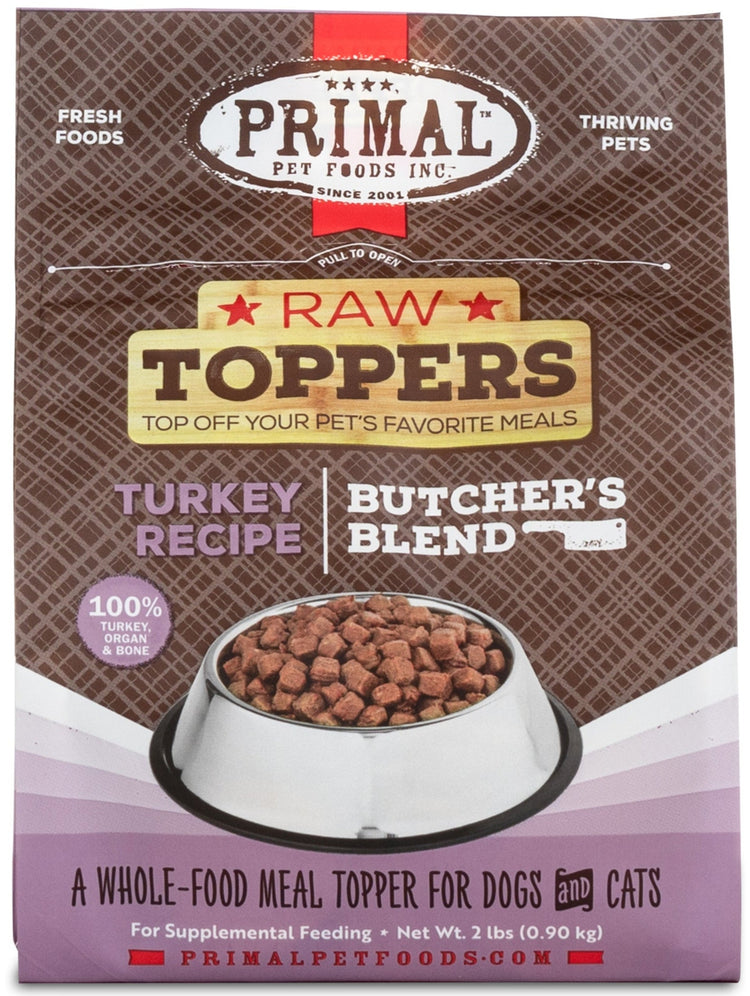 PRIMAL Frozen Butcher's Blend Topper 2lb