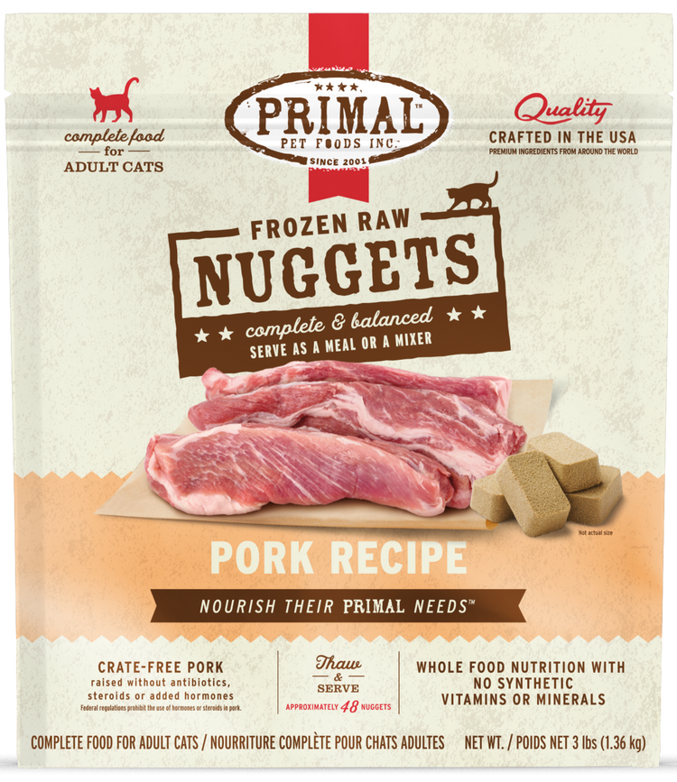 PRIMAL Cat Frozen Pork Recipe