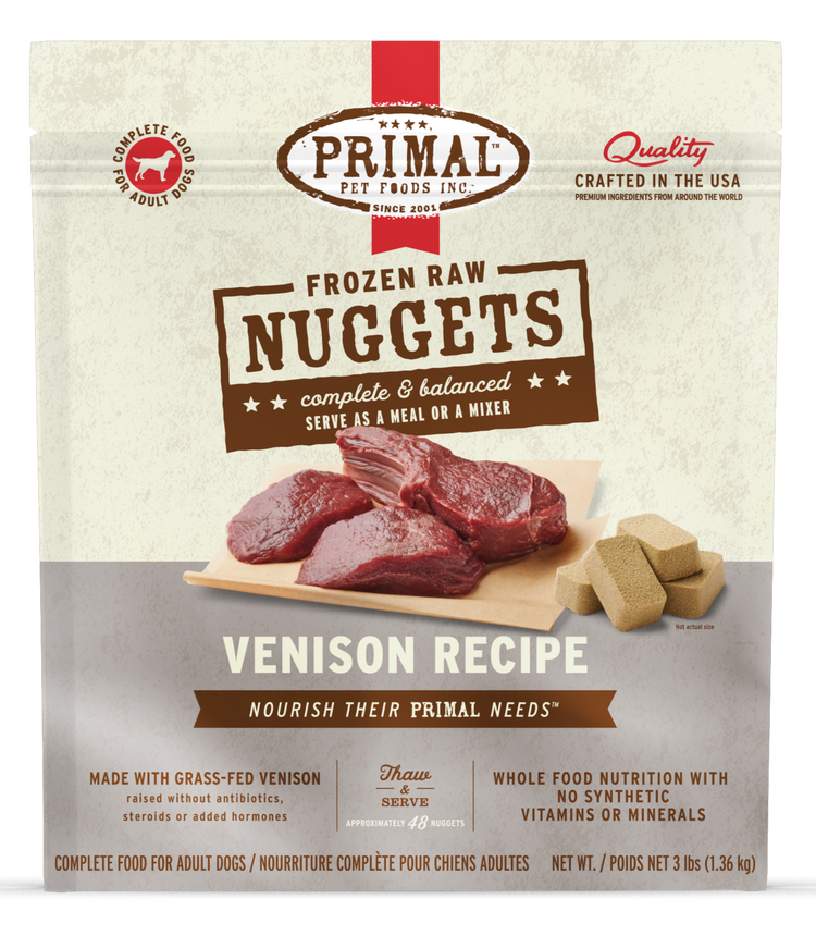 PRIMAL Frozen Venison Recipe