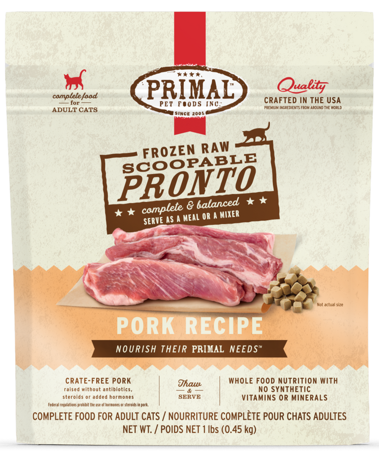 PRIMAL Cat Frozen Pork Recipe