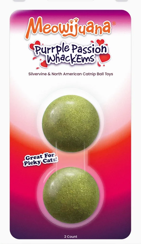 MEOW Catnip Purrple Passion Ball Refill