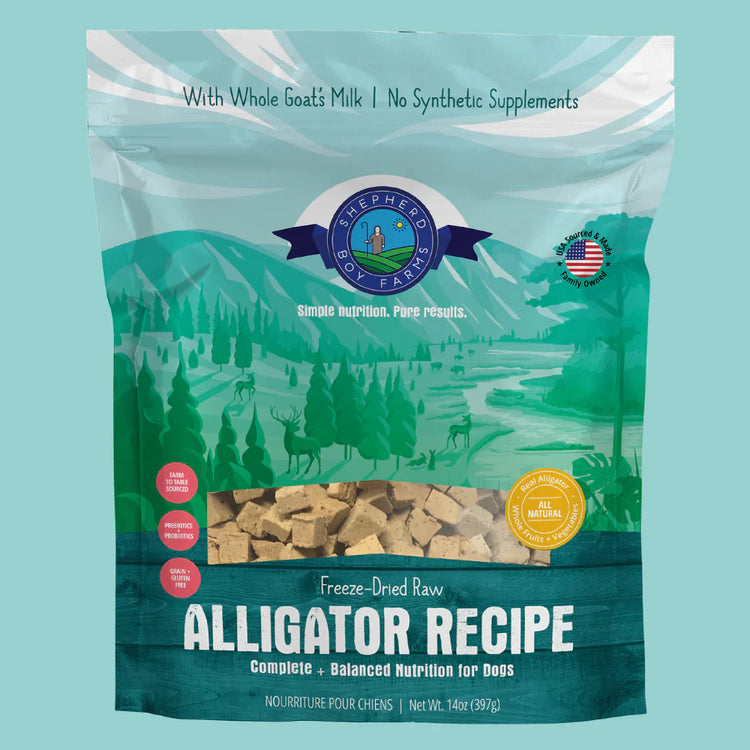 SBF Freeze Dried Alligator Recipe (Preorder July Delivery)