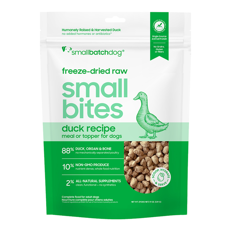SB Freeze Dried Duck Small Bites