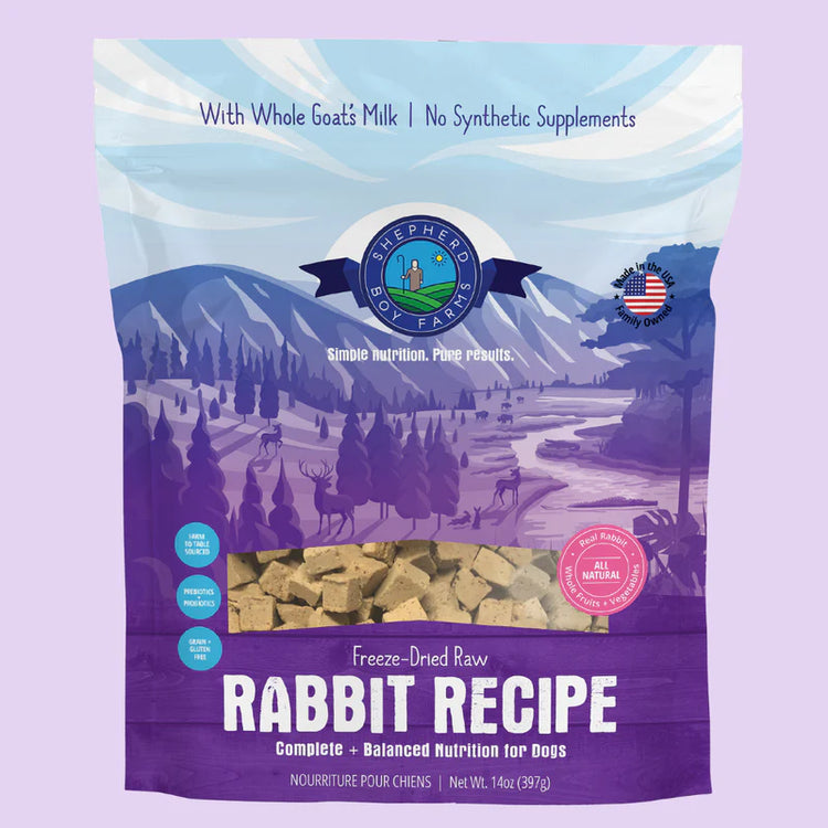 SBF Freeze Dried Rabbit Recipe
