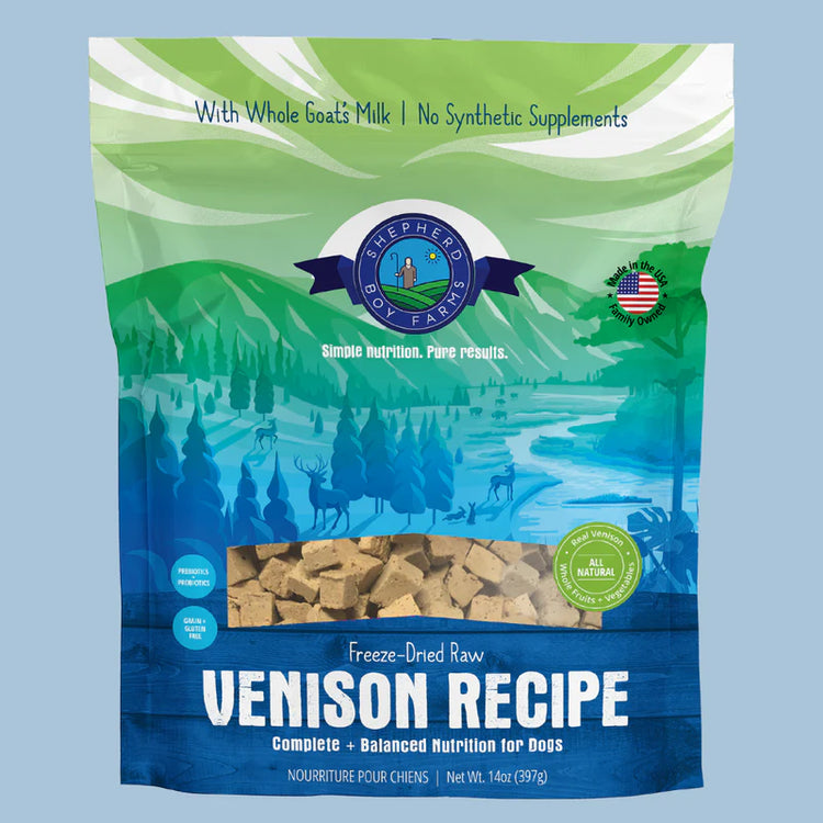 SBF Freeze Dried Venison Recipe