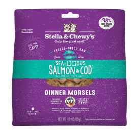 S&C CAT Freeze Dried Dinner Morsels Salmon & Cod