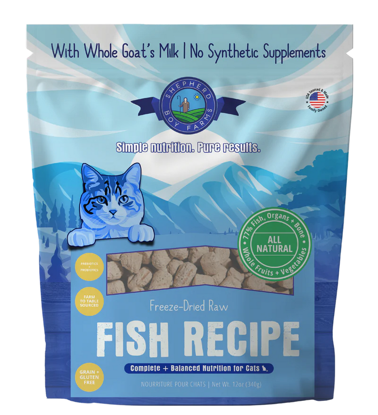 SBF Cat Freeze Dried Fish Recipe