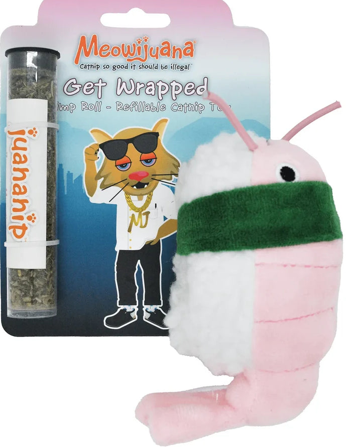 MEOW Toy Get Wrapped Sushi Roll