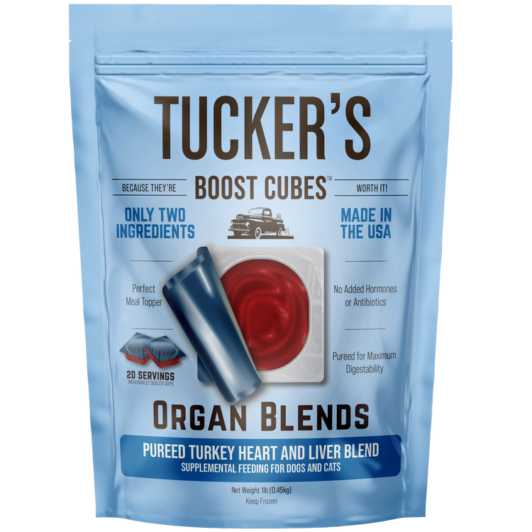 Tucker's Boost Cubes Turkey Heart & Liver (Preorder Oct 2026)