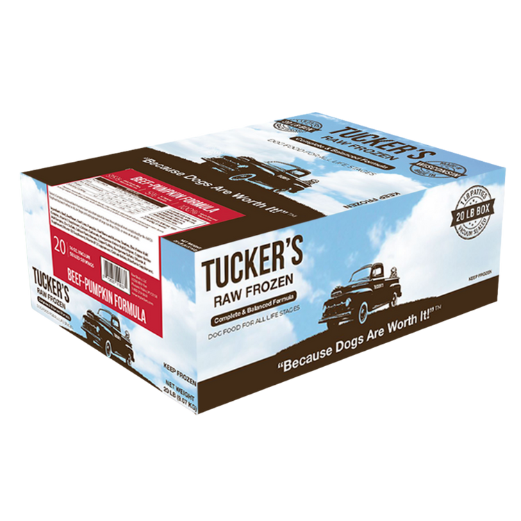 Tucker's Frozen Beef & Pumpkin 20lb