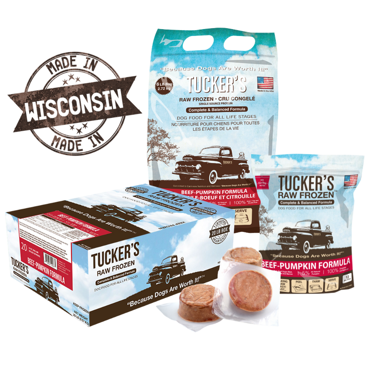 Tucker's Frozen Beef & Pumpkin 20lb
