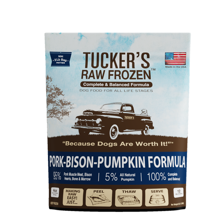 Tucker's Frozen Pork & Bison & Pumpkin